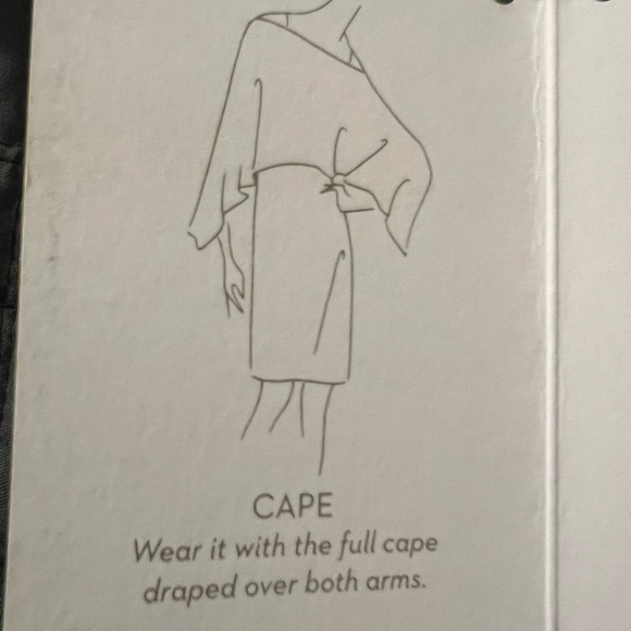 Three Ways to Wear It Dress by Chicos- Black, Petite size 1 equivalent to an 8P. - Picture 13 of 15